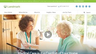 Landmark Health: Home Page