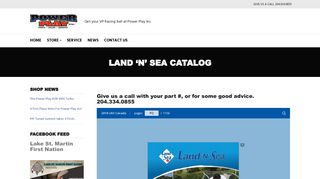 Land 'n' Sea Catalog – POWER PLAY PARTS