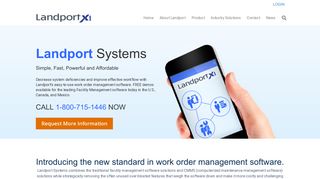 #1 facility management & work order management software | Landport
