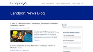 Landport Blog - Landport Systems | 2018 Leader in Facility ...