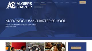 McDonogh #32 - Algiers Charter