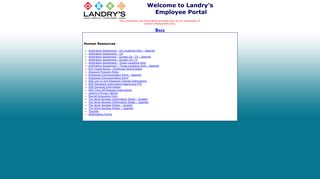 Landry's Restaurants - Employee Portal | Employee Reference ...
