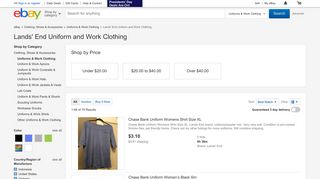 Lands' End Uniform and Work Clothing | eBay