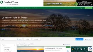 Land for sale in Texas | Page 1 of 1461 | Lands of Texas