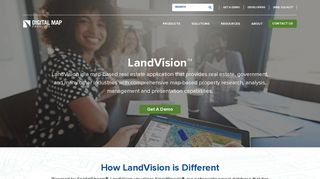 LandVision Commercial Real Estate - Digital Map Products
