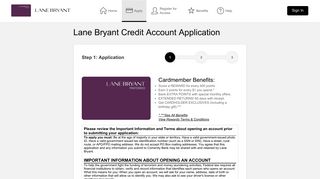 Lane Bryant Credit Card - Comenity