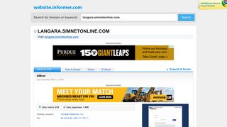 langara.simnetonline.com at Website Informer. SIMnet. Visit Langara ...