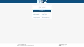 Langley Federal Credit Union: Unsupported Browser