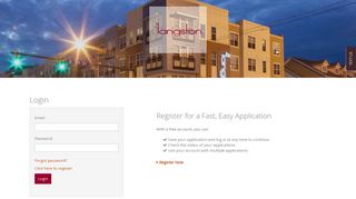 Login to The Langston to track your account | The Langston - RENTCafe