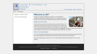 Welcome to L&F! - Language & Friendship
