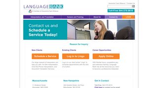 Contact Us - Language Bank - Hire an Interpreter & Translator ...