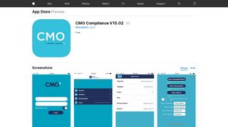 CMO Compliance V15.02 on the App Store - iTunes - Apple