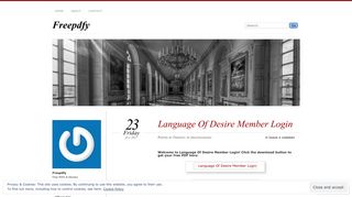 Language Of Desire Member Login | Freepdfy