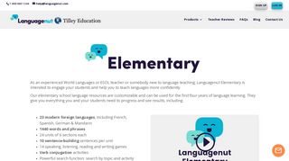 Languagenut Elementary | Languages for Elementary Schools