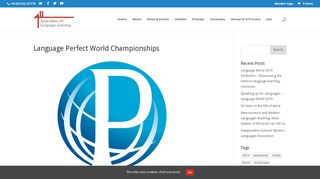 Language Perfect World Championships - Association for Language ...