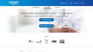 Mobile Reload & Phone Top Up in Sri Lanka | Xoom, a PayPal Service