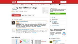 Lansing Board of Water & Light - Utilities - 830 E Hazel St, Lansing, MI ...