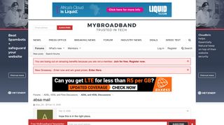 absa mail | MyBroadband