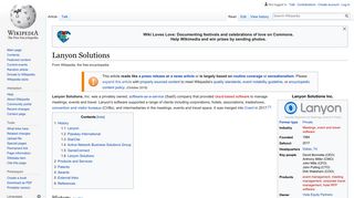 Lanyon Solutions - Wikipedia