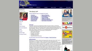 The Early LAP - Chapel Hill Training-Outreach Project