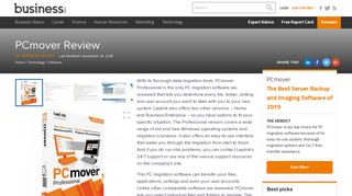 PCmover Professional Review - Pros, Cons and Verdict - Business.com