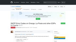 SMTP Error Codes on Orange, La Poste and other ESPs in France ...