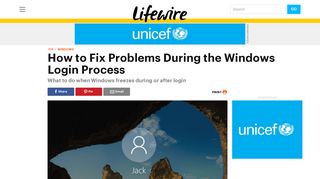 What to Do When Windows Freezes During or After Login - Lifewire