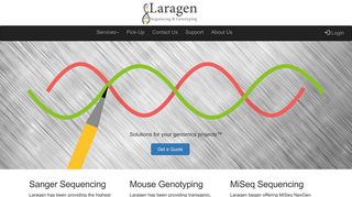 Laragen, Sequencing, Genotyping, DNA, Mouse Genotyping, Los ...