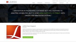 LARSA 4D - Client Support Services