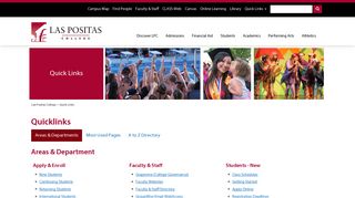 Quick Links - Las Positas College