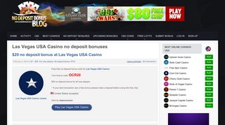 Las Vegas USA Casino no deposit bonus codes