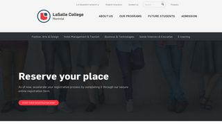 Admission - LaSalle College Montréal
