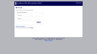 LaSalle St. Securities, LLC