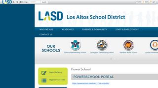 PowerSchool - Los Altos School District