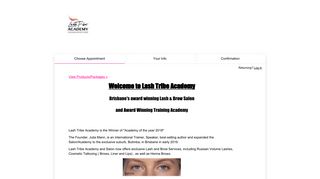 Schedule Appointment with Lash Tribe Academy - Acuity Scheduling