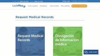 Request Your Medical Records | LasikPlus