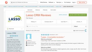 Lasso CRM Reviews 2019 | G2 Crowd