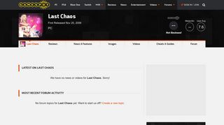 Last Chaos - GameSpot