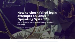 How to check failed login attempts on Linux Operating System ...