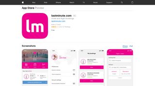 lastminute.com on the App Store - iTunes - Apple