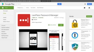 LastPass Password Manager - Apps on Google Play