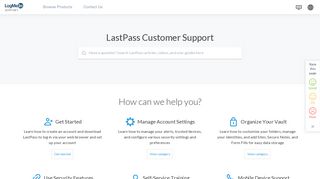 Official LastPass Help - LogMeIn Support - LogMeIn, Inc.