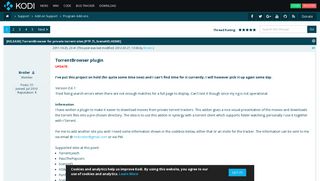 [RELEASE] TorrentBrowser for private torrent sites [PTP,TL,SceneHD ...