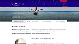 Discover LATAM Pass - LATAM.com