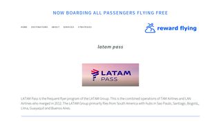 LATAM Pass — Reward Flying