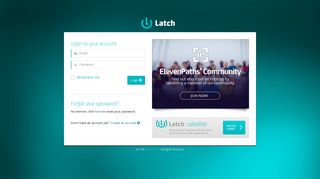 Login to your account - Latch - ElevenPaths