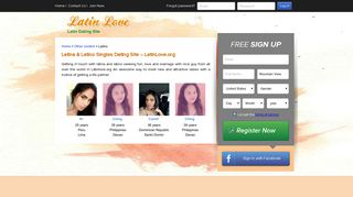 Latina & Latino Singles Dating Site – LatinLove.org