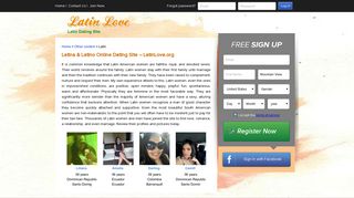 Latina & Latino Online Dating Site – LatinLove.org