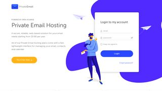 Private Email Web-Based Hosting - Namecheap