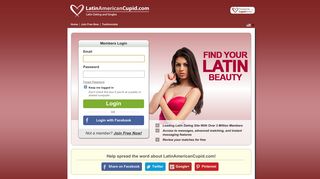 Login - Latin American Cupid